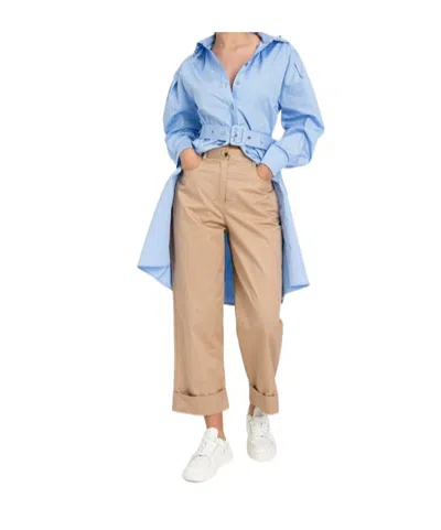 Twinset Pants In Neutral