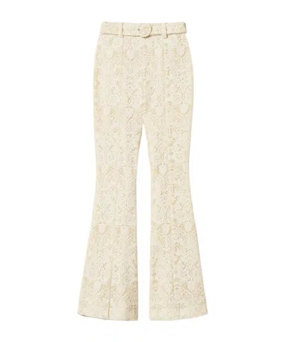 Twinset Pants In Yellow