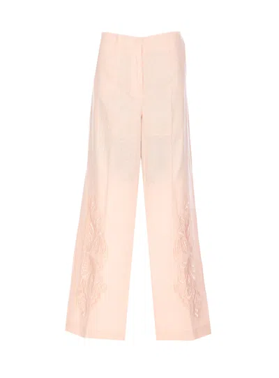 Twinset Pants In Pink