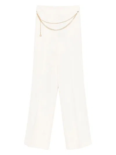 Twinset Pants In Gray