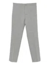Twinset Twin-set Pinstripe Tailored Trousers In Gray