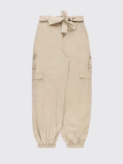 Twinset Pants Kids In Brown