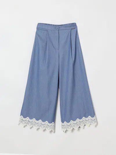 Twinset Pants Kids  In Blue