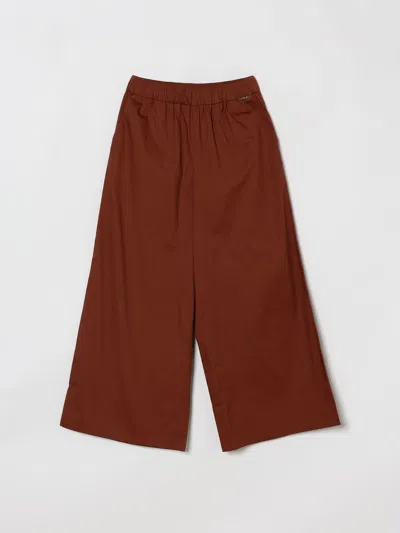 Twinset Kids' パンツ  ボーイ カラー ブラウン In Brown