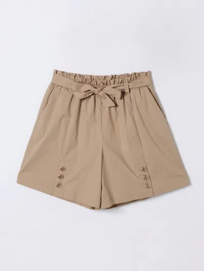 TWINSET SHORT TWINSET KIDS COLOR BEIGE,G71633022