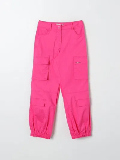 Twinset Pants  Kids Color Fuchsia