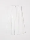 Twinset Pleated Trousers In White