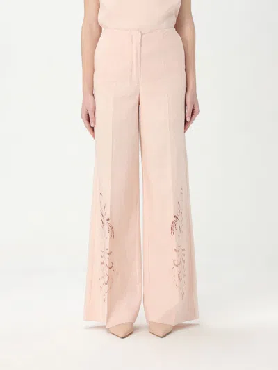 Twinset Pants  Woman Color Baby Pink