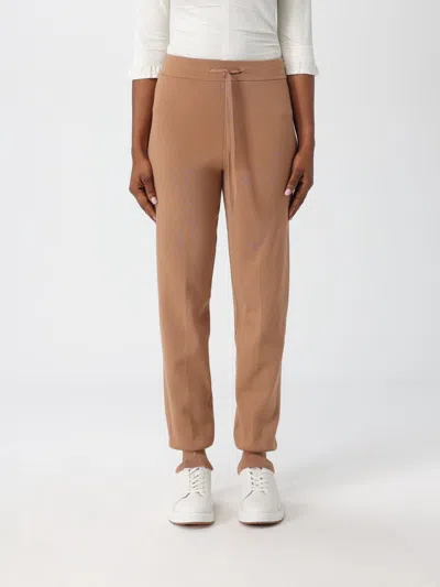 Twinset Pants  Woman Color Beige In Brown