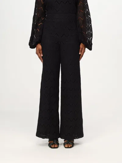 TWINSET PANTS TWINSET WOMAN COLOR BLACK 1,426965214