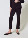 Twinset Logo-buttons Cropped Trousers In Black