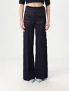 Twinset Pants  Woman Color Blue In Black