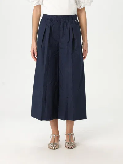 Twinset Pants  Woman Color Blue