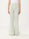 Shop Twinset Pants  Woman Color Blue