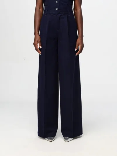 Twinset Pants  Woman Color Blue In Blau