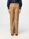 Twinset Twin-set Trousers In Braun