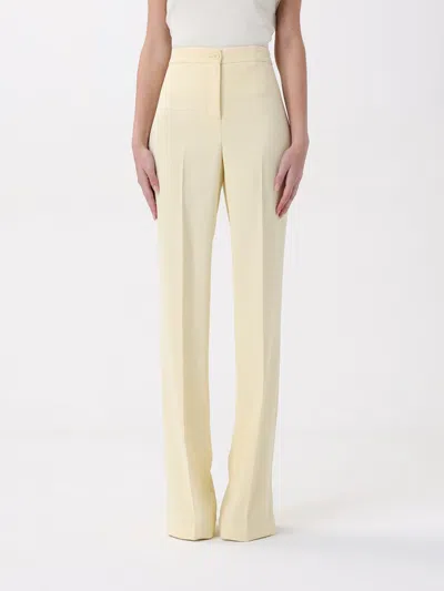 Twinset Pants  Woman Color Natural In Butter