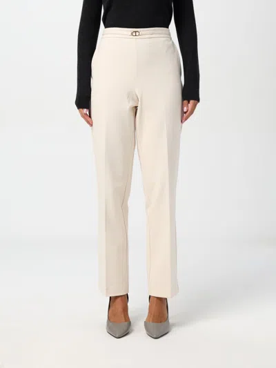 Twinset Pants  Woman Color Butter In Butter