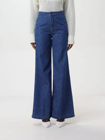 Twinset Pants  Woman Color Denim