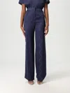 Twinset Pants  Woman Color Indigo In Indigo