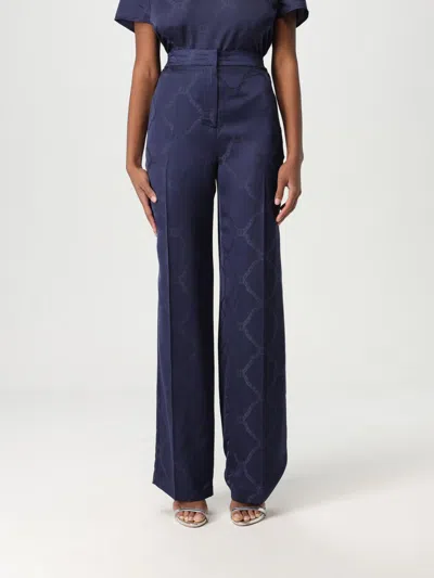 Twinset Pants  Woman Color Indigo