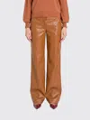 Twinset Pants  Woman Color Multicolor In Brown