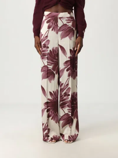 TWINSET PANTS TWINSET WOMAN COLOR MULTICOLOR,h24620005