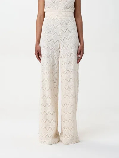 Twinset Pants  Woman Color Natural
