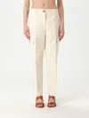 Twinset Pants  Woman Color Pearl