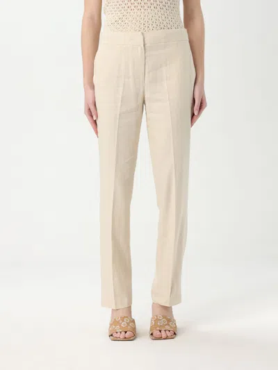 Twinset Pants  Woman Color Pearl