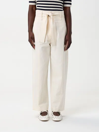Twinset Pants  Woman Color Pearl