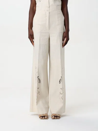 Twinset Pants  Woman Color Pearl