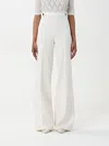 Twinset Pants  Woman Color Pearl