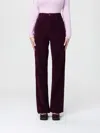 Twinset Pants  Woman Color Violet In Purple