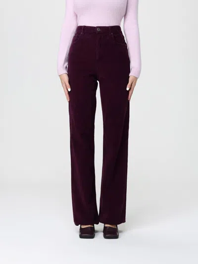 Twinset Pants  Woman Color Violet In Purple