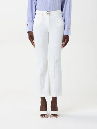 Twinset Pants  Woman Color White