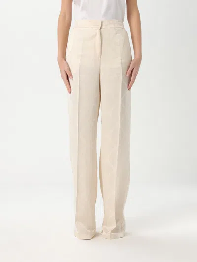 Twinset Pants  Woman Color White