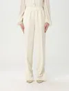 Twinset Pants  Woman Color White