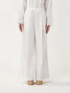 Twinset Pants  Woman Color White
