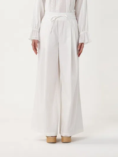 Twinset Pants  Woman Color White