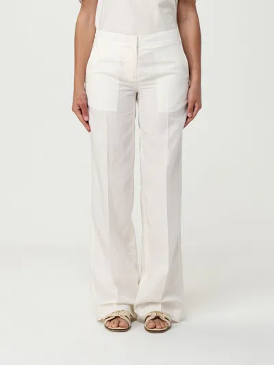 Twinset Pants  Woman Color White