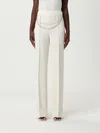 Twinset Pants  Woman Color White In White