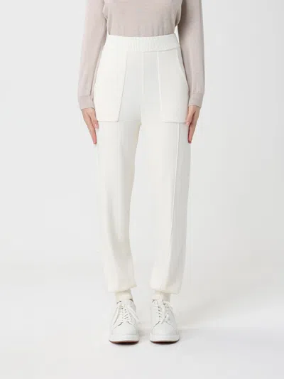 Twinset Pants  Woman Color White