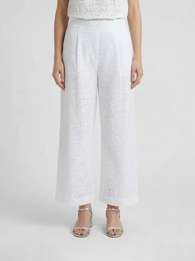 Twinset Pants Woman  In White