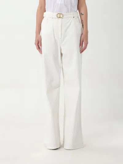 Twinset Pants  Woman Color White