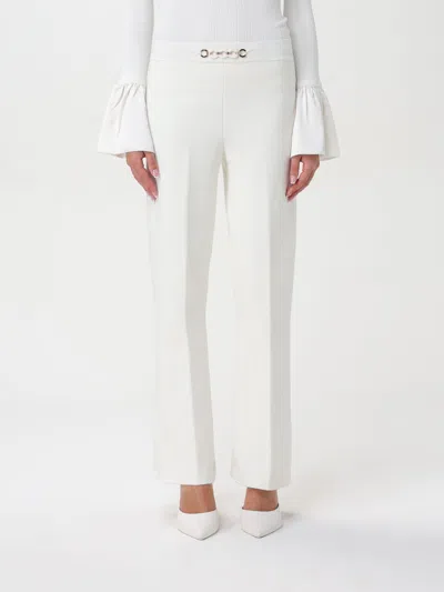 Twinset Pants  Woman Color White In Weiss