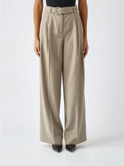 Twinset Pants Woman Color Mastic In Brown