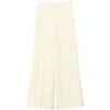 Twinset Crepe Palazzo Trousers In Yellow