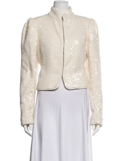 Pre-owned Twinset Patterned Evening Jacket In Neutrals