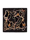 Twinset Patterned Scarf In Black